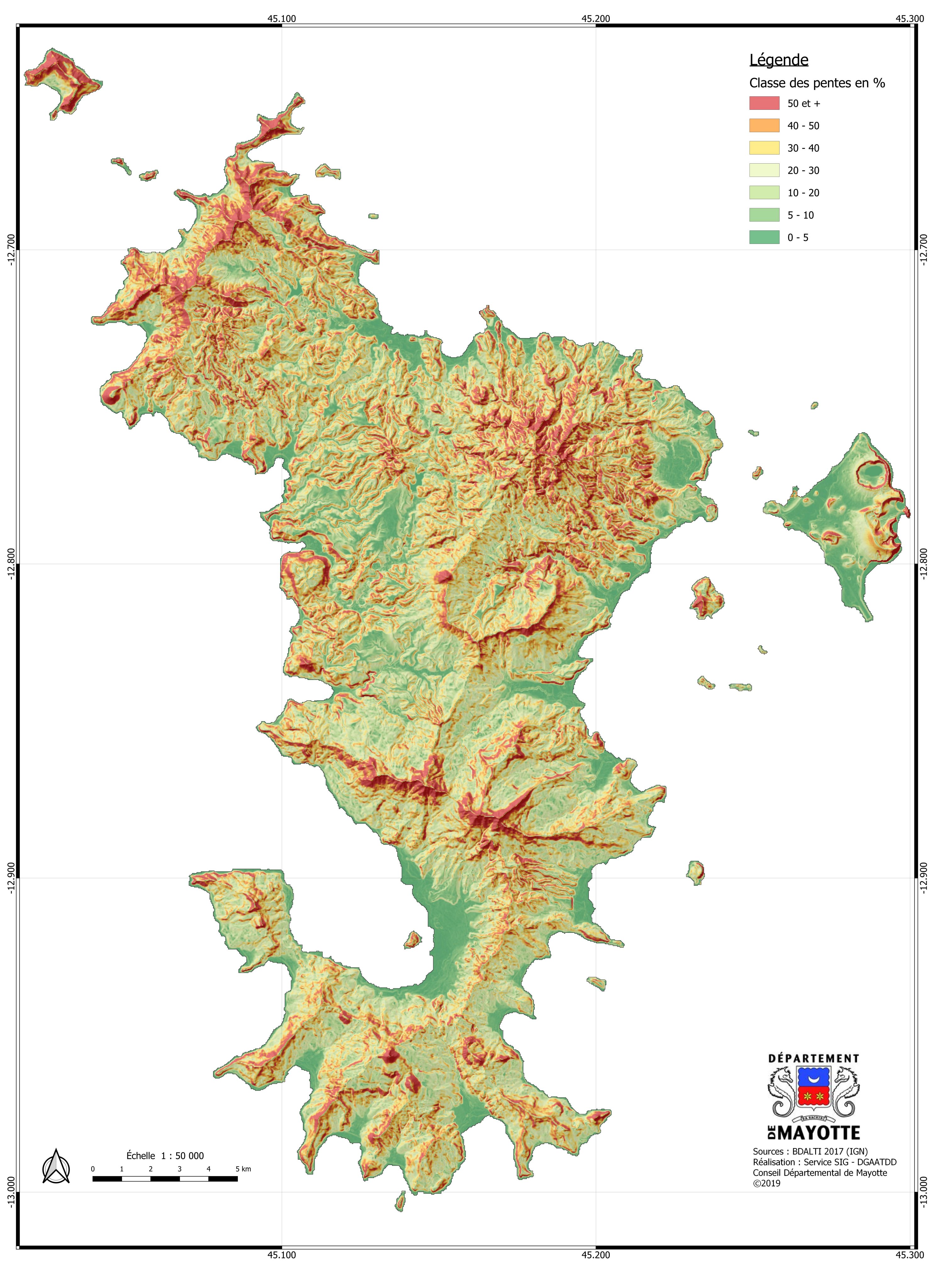 976 Carte des pentes